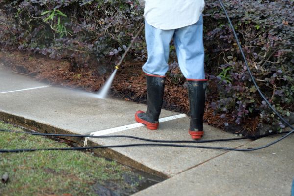 Sidewalk Washing in Vancouver