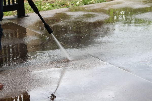 Concrete Deck Cleaning in Vancouver